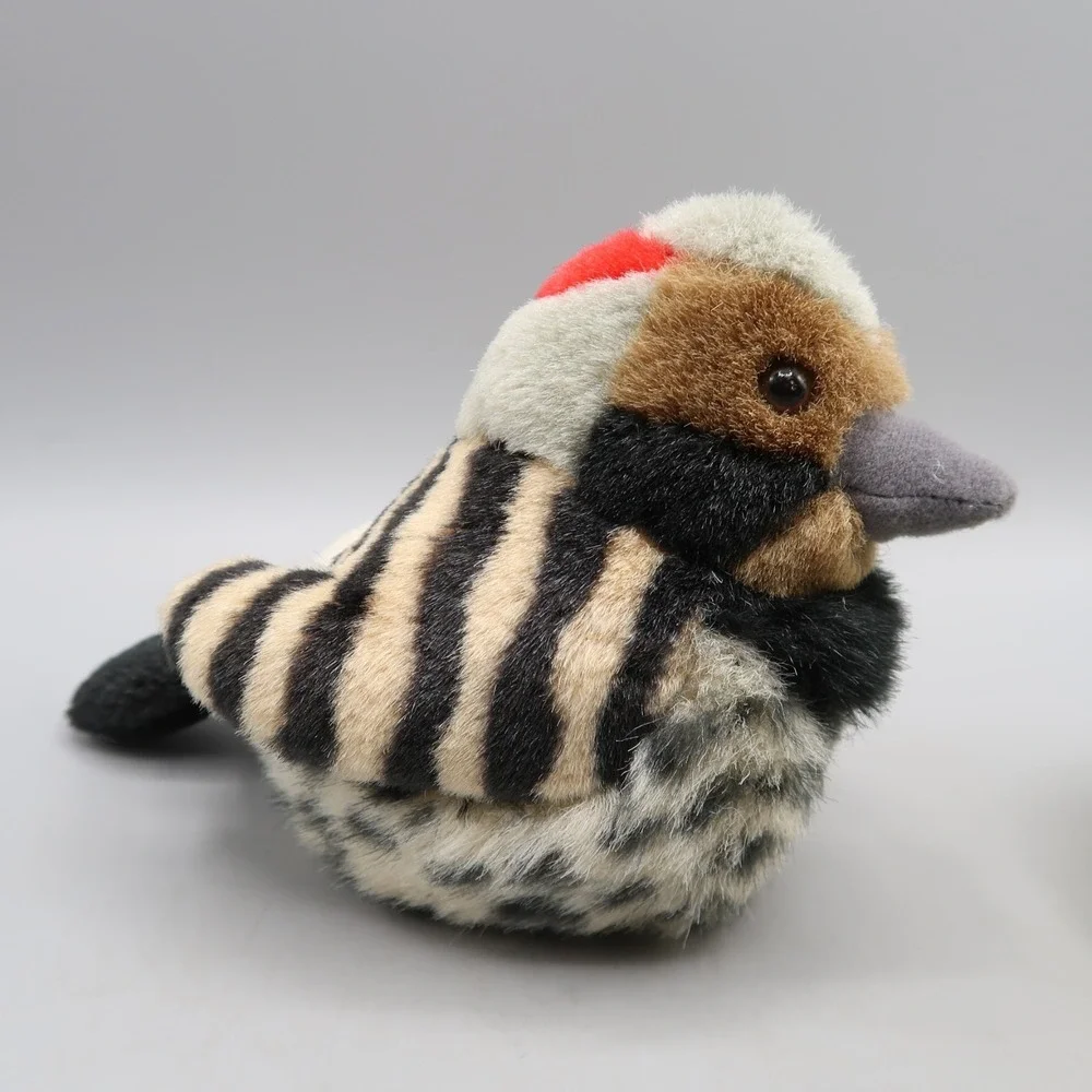 Wild Republic K&M International Bird Sound Woodpecker & Yellow Finch Wildlife